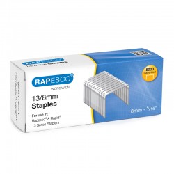 Rapesco Телчета за телбод, размер 13/8 mm, 5000 броя - Канцеларски материали