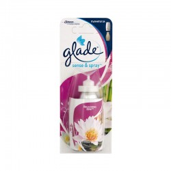 Glade Пълнител за ароматизатор Sense & Spray, релаксиращ зен, 18 ml - Продукти за баня и WC