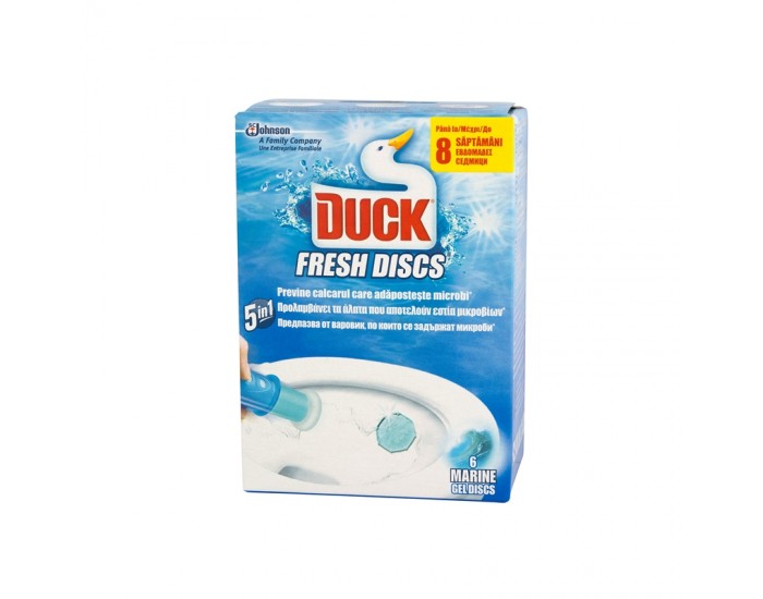 Duck Ароматизатор за тоалетна Fresh Discs, гел, океан, 36 ml