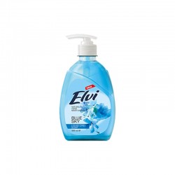 Elvi Течен сапун, с помпа, синьо небе, 400 ml, син - Продукти за баня и WC