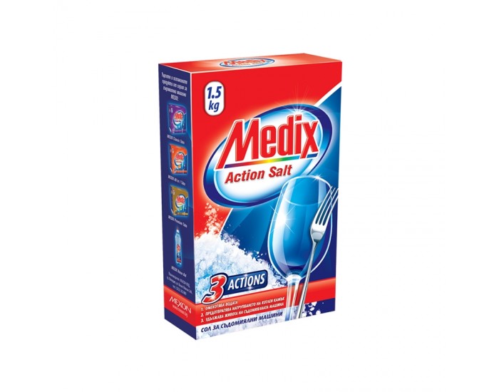 Medix Сол за съдомиялна машина, 1.5 kg