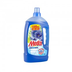 Medix Препарат за почистване Express & Shine, универсален, свеж въздух, 1.5 L, син - Продукти за баня и WC