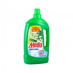Medix Препарат за почистване Express & Shine, универсален, момина сълза, 1.5 L, зелен - Продукти за баня и WC