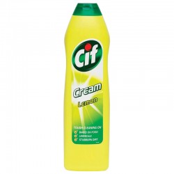 Cif Препарат за почистване Cream, универсален, лимон, 500 ml - Cif