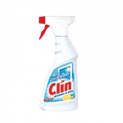 Clin Препарат за почистване на стъкла Citrus, с помпа, 500 ml - Баня