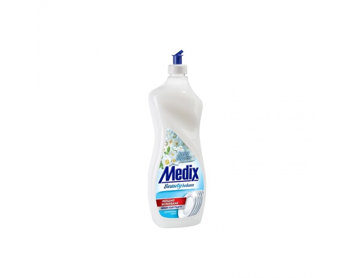 Medix Препарат за миене на съдове Beauty Balsam, пролетна свежест, 900 ml, бял