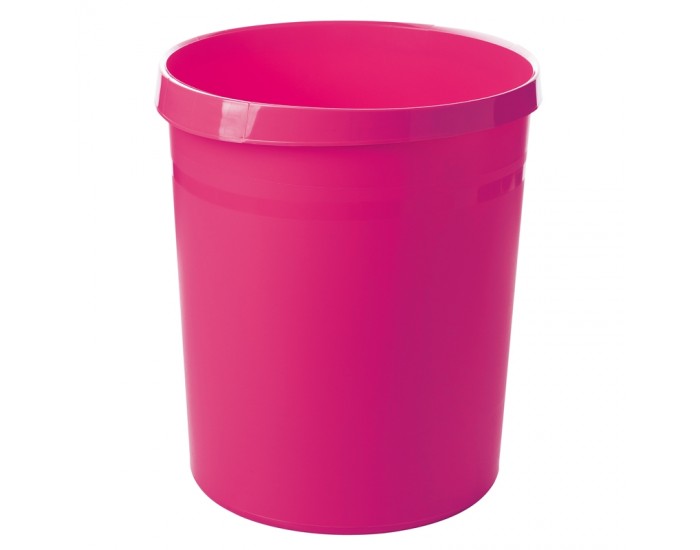HAN Кош за отпадъци Grip Trend, пластмасов, 18 L, розов