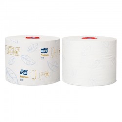 Tork Тоалетна хартия Mid Size T6, 90 m, 27 броя - Продукти за баня и WC