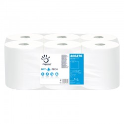 Papernet Кърпи за ръце Dry Tech, на ролка, еднопластови, 247 m, 6 броя - Продукти за баня и WC