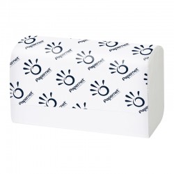 Papernet Кърпи за ръце Virgin, V-сгъвка, двупластови, 21 x 22 cm, 210 къса, 15 броя - Продукти за баня и WC