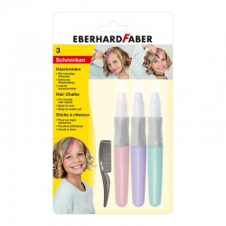 Eberhard Faber Пастели за коса Pearl, 3 цвята - Канцеларски материали