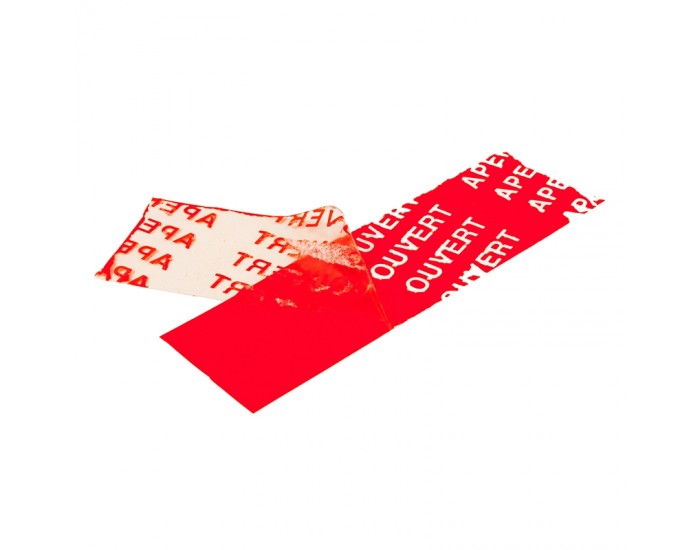Adesivi Секретна лента за сигурност, 50 mm x 50 m, червена
