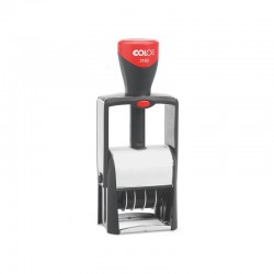 Colop Датник 2160, с цифри и клише, 41 x 24 mm, син - Сравняване на продукти