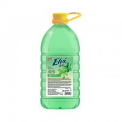 Elvi Течен сапун, билкови листа, 5 L, зелен - Elvi