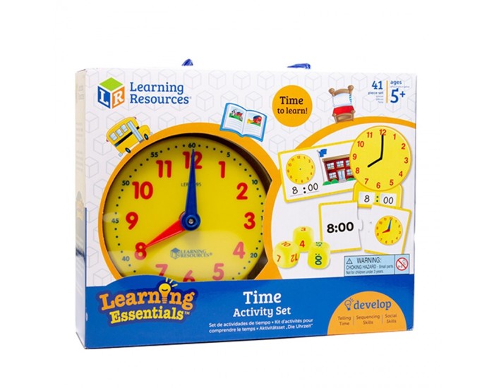 Learning Resources Образователен комплект ''Научи часовника''
