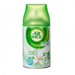Air Wick Пълнител за ароматизатор Freshmatic, фрезия и жасмин, 250 ml - Air Wick