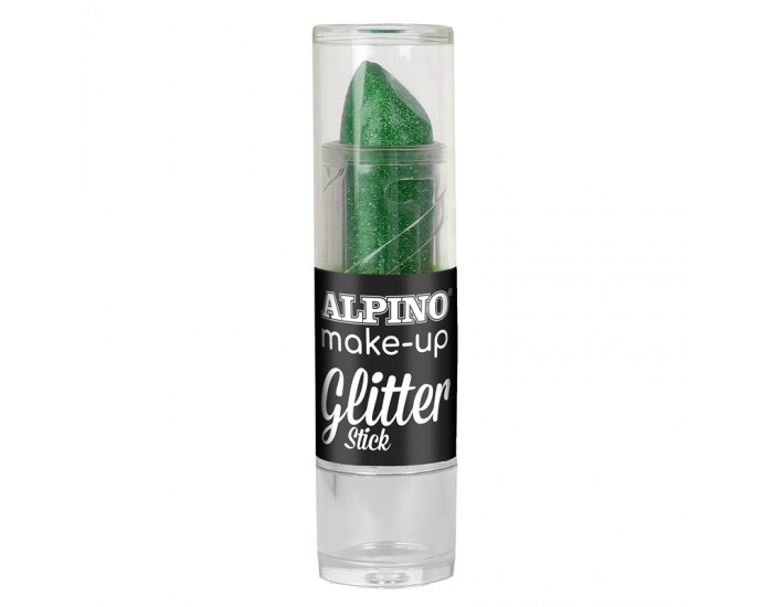 Alpino Боя за лице с брокат, 4 g, зелена
