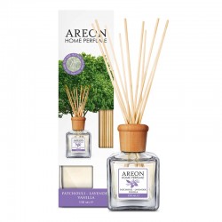 Areon Ароматизатор Home Perfume, пръчици, Patchouli Lavender, 150 ml - Продукти за баня и WC