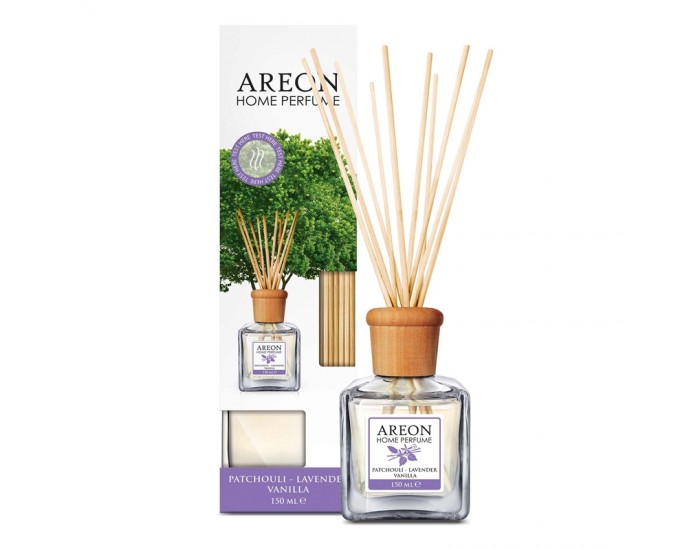 Areon Ароматизатор Home Perfume, пръчици, Patchouli Lavender, 150 ml