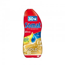 Somat Гел за съдомиялни машини Gold Lemon, 540 ml - Продукти за баня и WC