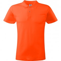 KEYA Мъжка тениска с яка MPS180, размер XXL, оранжева - Keya
