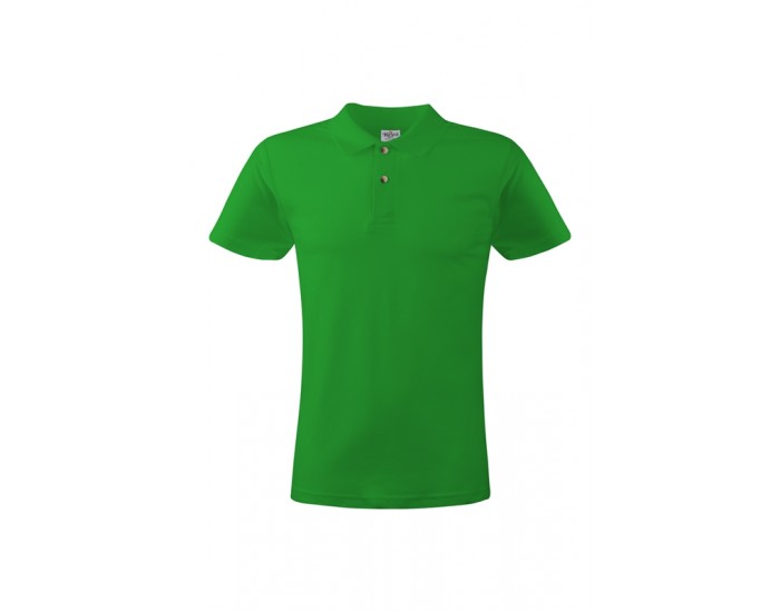 KEYA Мъжка тениска с яка MPS180, размер XXXL зелена