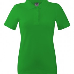 KEYA Дамска тениска с яка WPS180, размер M, зелена - Keya
