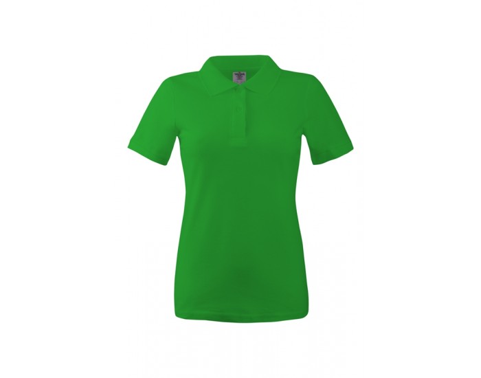 KEYA Дамска тениска с яка WPS180, размер L, зелена
