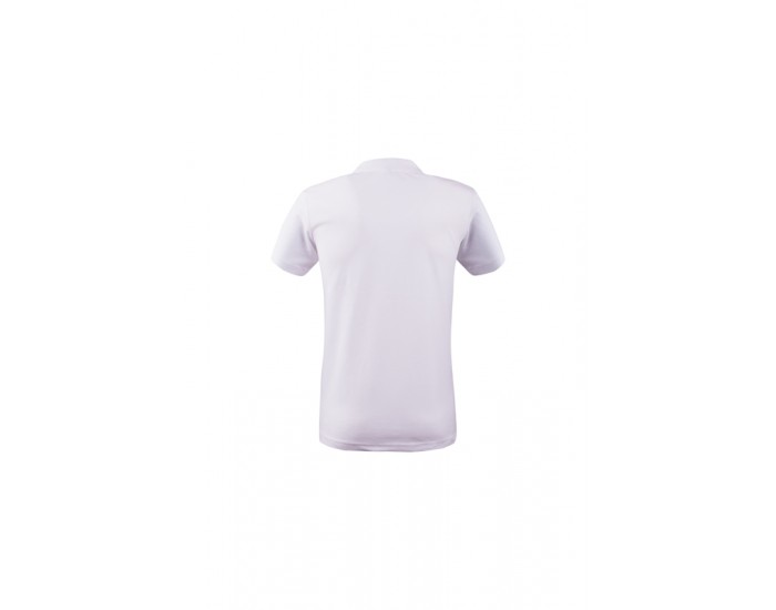 KEYA Детска тениска с яка YPS180, размер S, бяла