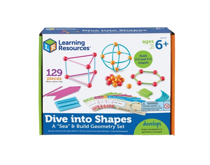 Learning Resources Комплект за правене на геометрични фигури Learning Resources Комплект за правене на геометрични фигури
