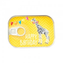 Gespaensterwald Картичка-консерва, Happy Birthday, жираф - Gespaensterwald
