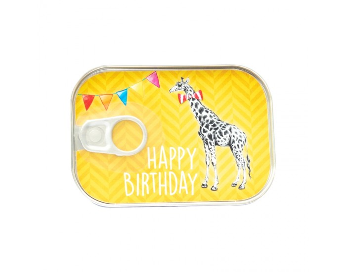 Gespaensterwald Картичка-консерва, Happy Birthday, жираф