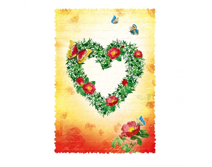 Gespaensterwald Картичка, Romantique, сърце