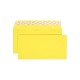 Elco Пощенски плик, C6/5, 114 х 229 mm, 100 g, прав капак със самозалепваща лента, жълт, 25 броя