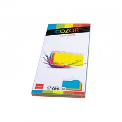 Elco Пощенски плик, C6/5, 114 х 229 mm, 100 g, прав капак със самозалепваща лента, цветни, асорти 5 цвята, 20 броя - Канцеларски материали