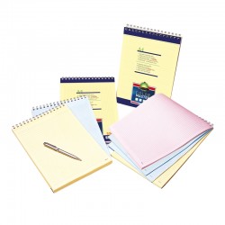 Gipta Color Master Пад А4, цветен, широк ред, микроперфорация, със спирала, 100 листа - Хартия и документи