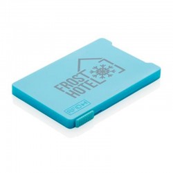XD Калъф за карти RFID, с 4 джоба, светлосин - Канцеларски материали