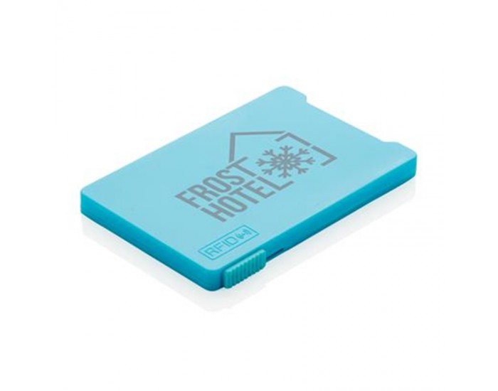 XD Калъф за карти RFID, с 4 джоба, светлосин