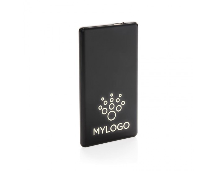 XD Мобилна батерия Light Bank, 4000 mAh, черна