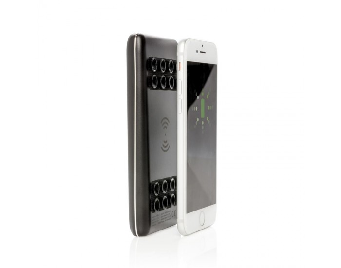 XD Мобилна батерия Light Bank, 8000 mAh, черна