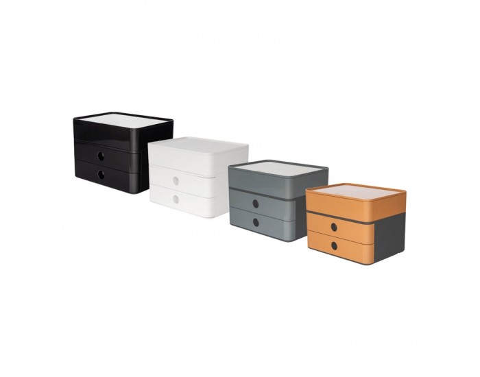 HAN Бокс Allison Smart-Box Plus, с 2 чекмеджета и органайзер, черен HAN Бокс Allison Smart-Box Plus, с 2 чекмеджета и органайзер, черен