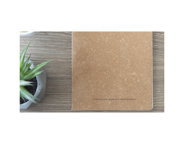 Gipta Exclusive Тетрадка 13 x 21 cm, бяла, широки редове, шита, 60 листа Gipta Exclusive Тетрадка 13 x 21 cm, бяла, широки редове, шита, 60 листа