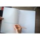 Gipta Light weight paper Тетрадка А4, олекотена, кремава, широки редове, PP корица, 60 листа