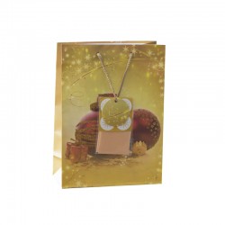 Еmma Подаръчен плик Lux Plus, A4, с включени хартиени стикери - Сувенири, Подаръци, Свещи