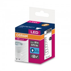 Osram Kрушка LED, GU10, 6.9W, 230V, 575 lm, 6500K - Декорации