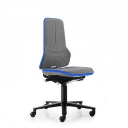 Bimos Индустриален ергономичен стол Neon 9573, сив и син - Сравняване на продукти