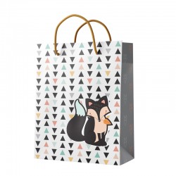Gipta Подаръчна торбичка Small Fox, с конопени дръжки, 213 х 82 х 257 mm - Сувенири, Подаръци, Свещи