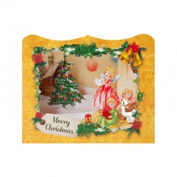 Gespaensterwald 3D Картичка Merry Christmas, ангели - Хартия и документи