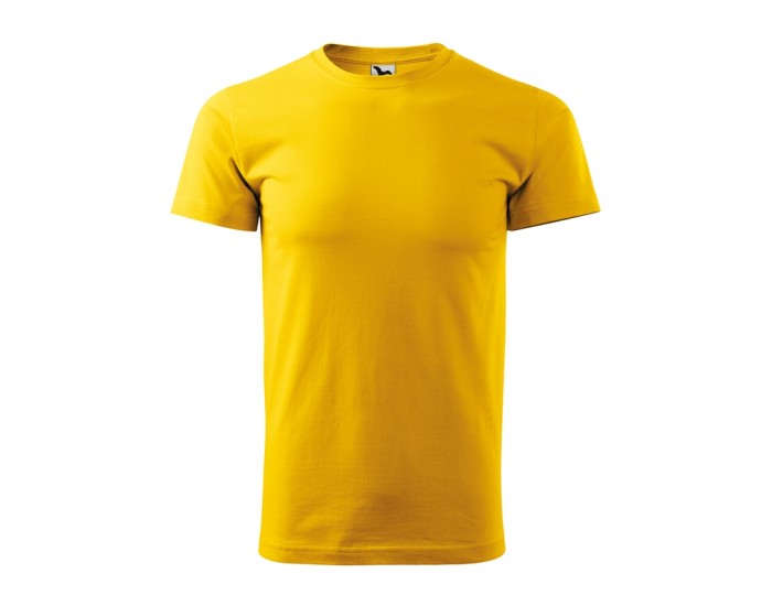 Malfini Мъжка тениска Basic 129, размер L, жълта