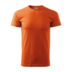 Malfini Мъжка тениска Basic 129, размер L, оранжева - Декорации